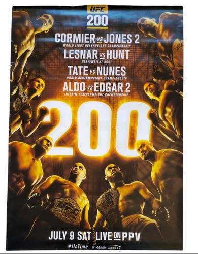 Offizielles ufc 200 poster - ufc,