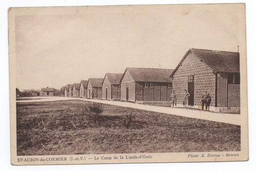 Cpa saint aubin du - 35,