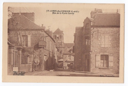 Cpa saint aubin du - cpa,