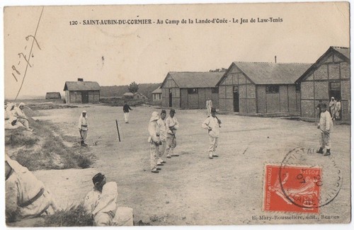 Cpa saint aubin du - 35,