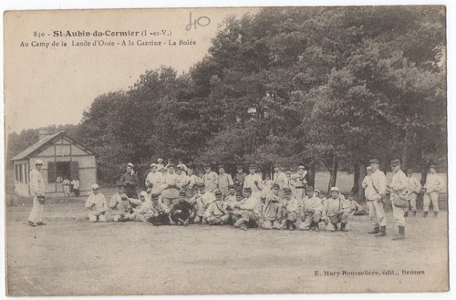 Cpa saint aubin du - -,