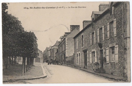 Cpa saint aubin du - cpa, 35